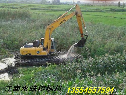 专业机械设备租赁服务 武汉江南湿地挖掘机与水陆挖掘机出租全解析